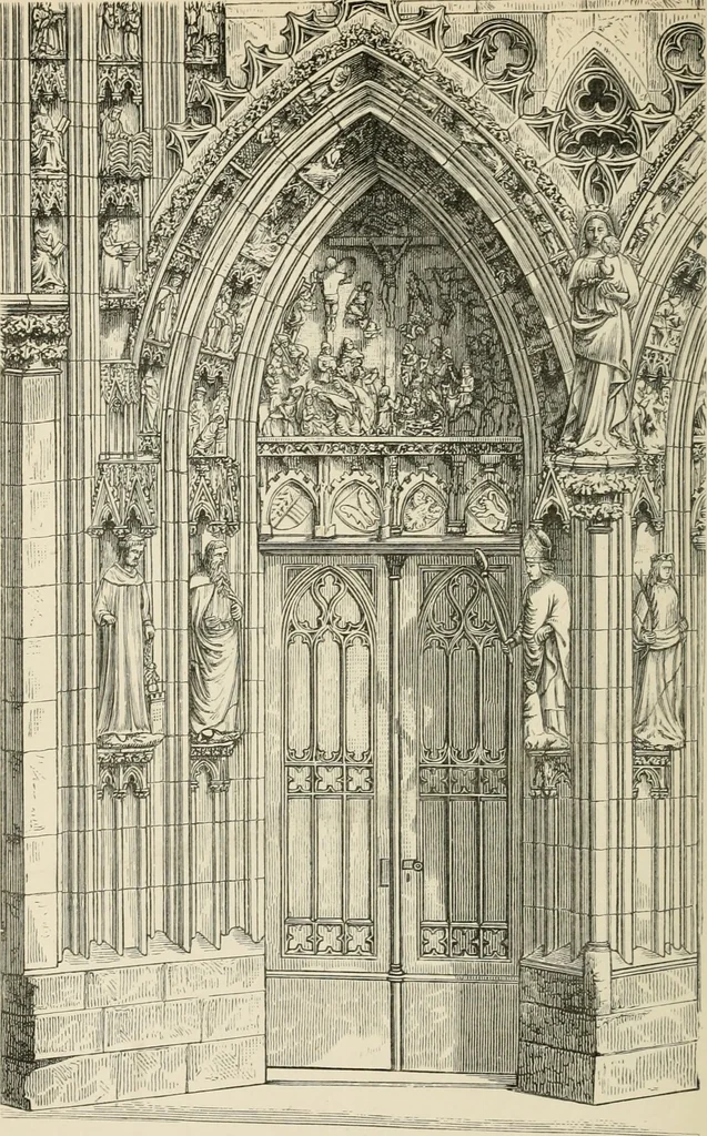 An illustration from Architecture: gothic and renaissance, 1880, leaf 147