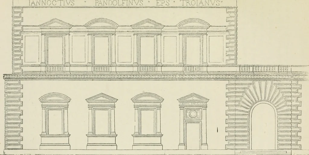 An illustration from Architecture: gothic and renaissance, 1880, leaf 214