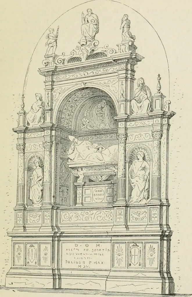An illustration from Architecture: gothic and renaissance, 1880, leaf 220