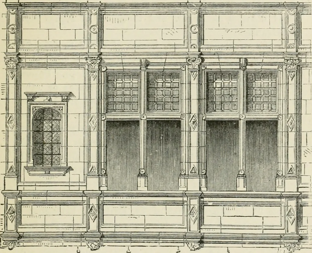 An illustration from Architecture: gothic and renaissance, 1880, leaf 236