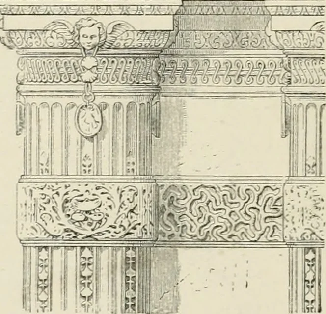 An illustration from Architecture: gothic and renaissance, 1880, leaf 243