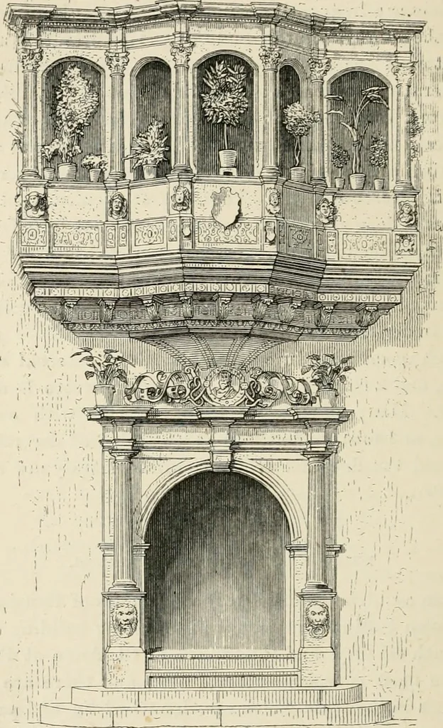 An illustration from Architecture: gothic and renaissance, 1880, leaf 249