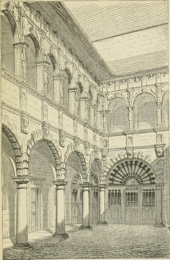 An illustration from Architecture: gothic and renaissance, 1880, leaf 254