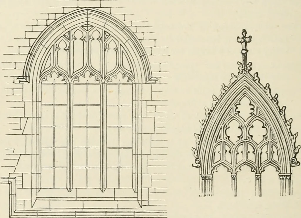 An illustration from Architecture: gothic and renaissance, 1880, leaf 37