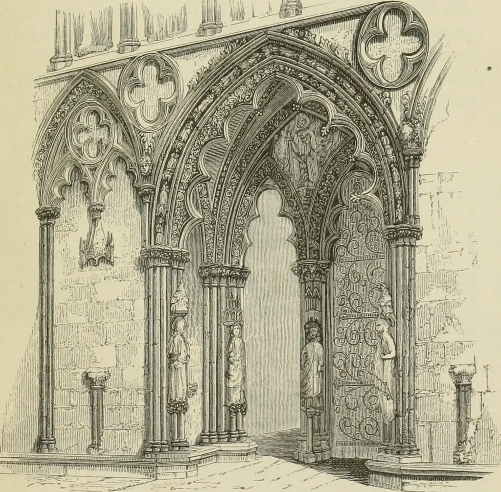 An illustration from Architecture: gothic and renaissance, 1880, leaf 46