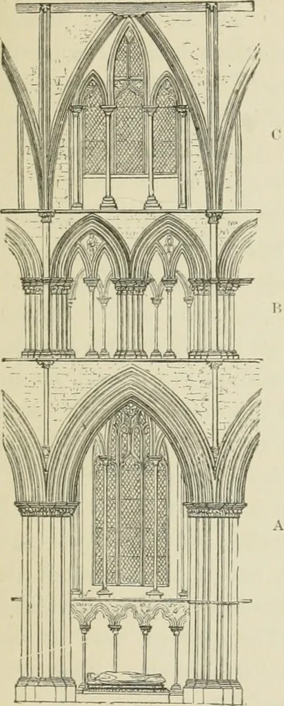 An illustration from Architecture: gothic and renaissance, 1880, leaf 50