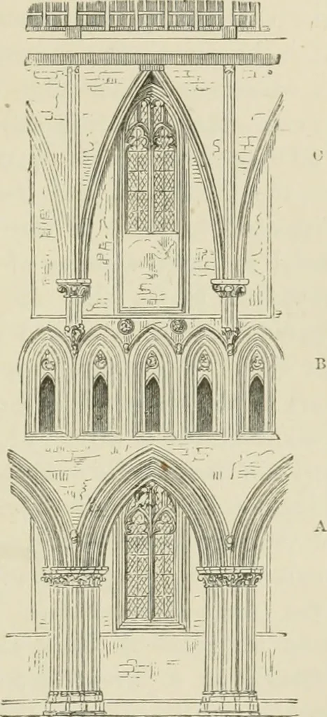 An illustration from Architecture: gothic and renaissance, 1880, leaf 50