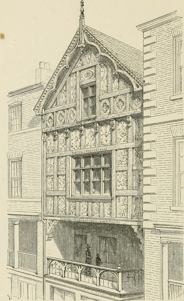 An illustration from Architecture: gothic and renaissance, 1880, leaf 79
