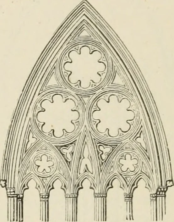 An illustration from Architecture: gothic and renaissance, 1880, leaf 89
