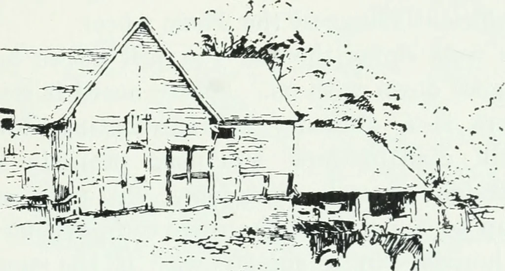 An illustration from Architecture and how to sketch it : illustrated by sketches of typical examples, 1910, leaf 18