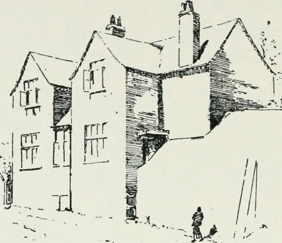 An illustration from Architecture and how to sketch it : illustrated by sketches of typical examples, 1910, leaf 21