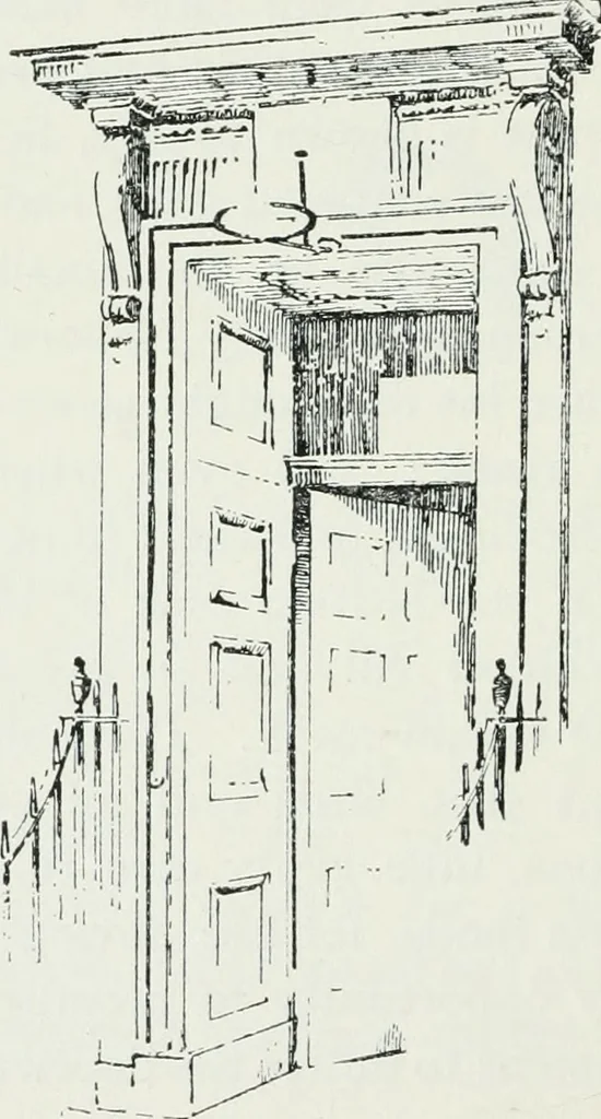 An illustration from Architecture and how to sketch it : illustrated by sketches of typical examples, 1910, leaf 25