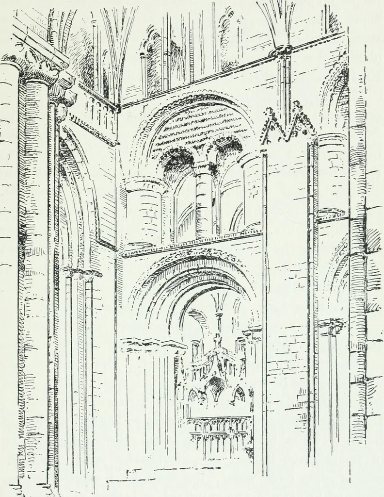 An illustration from Architecture and how to sketch it : illustrated by sketches of typical examples, 1910, leaf 38