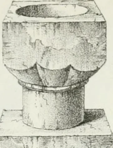An illustration from An attempt to discriminate the styles of architecture in England : from the Conquest to the Reformation : with a sketch of the Grecian and Roman orders, notices of numerous British edifices, and some remarks on the architecture of a part of France, 1835, leaf 147