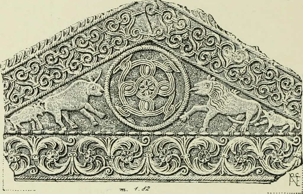 An illustration from Architecture in Italy, from the sixth to the eleventh century; historical and critical researches, 1896, leaf 121