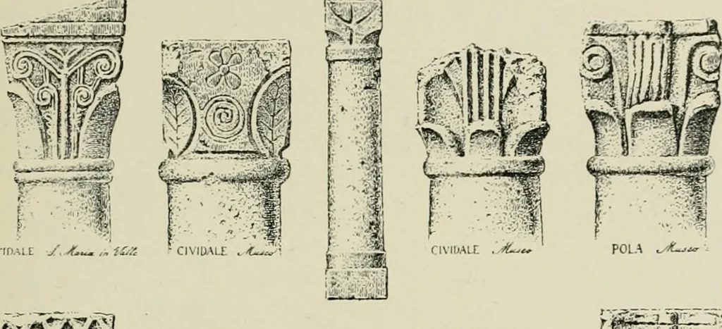An illustration from Architecture in Italy, from the sixth to the eleventh century; historical and critical researches, 1896, leaf 122