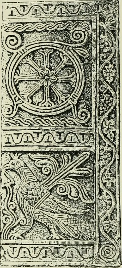 An illustration from Architecture in Italy, from the sixth to the eleventh century; historical and critical researches, 1896, leaf 129