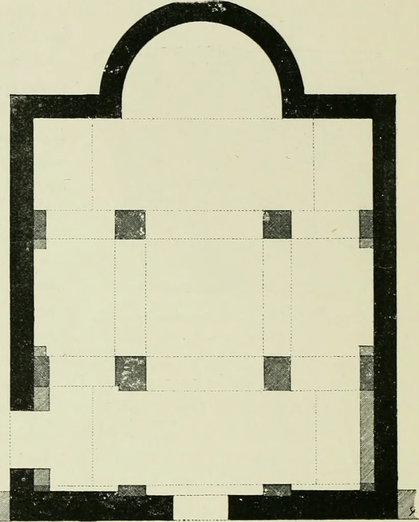 An illustration from Architecture in Italy, from the sixth to the eleventh century; historical and critical researches, 1896, leaf 131