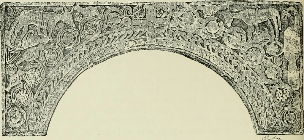 An illustration from Architecture in Italy, from the sixth to the eleventh century; historical and critical researches, 1896, leaf 138