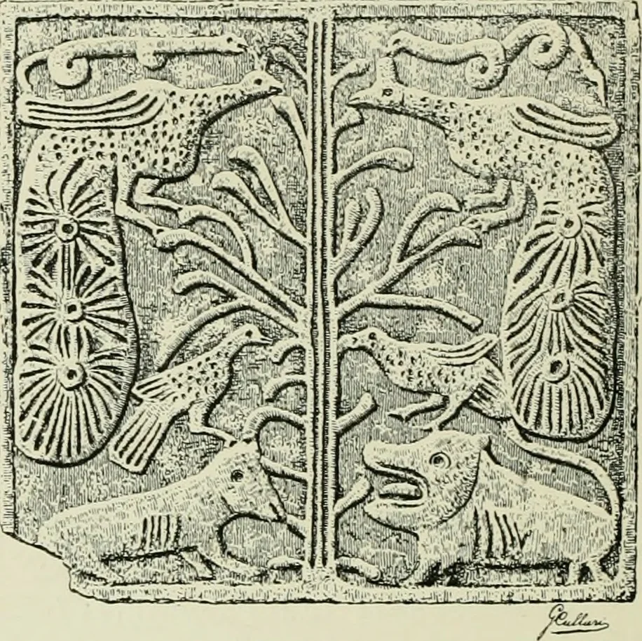 An illustration from Architecture in Italy, from the sixth to the eleventh century; historical and critical researches, 1896, leaf 140