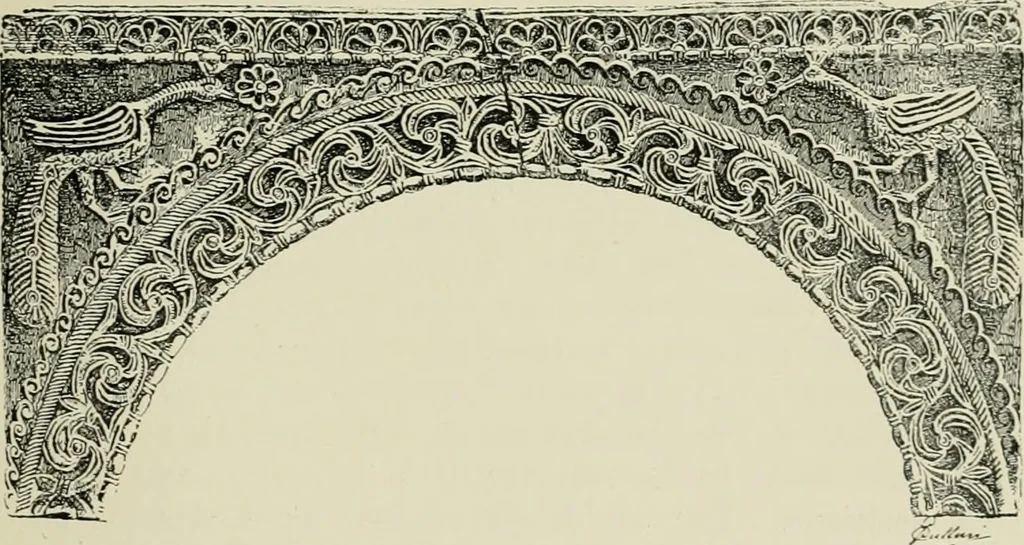 An illustration from Architecture in Italy, from the sixth to the eleventh century; historical and critical researches, 1896, leaf 141