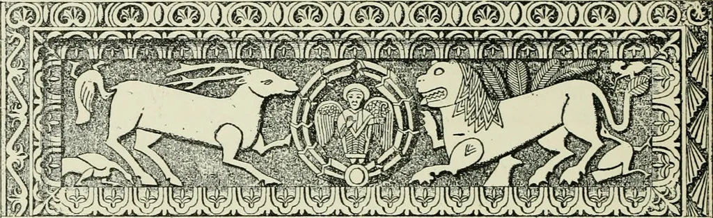 An illustration from Architecture in Italy, from the sixth to the eleventh century; historical and critical researches, 1896, leaf 142