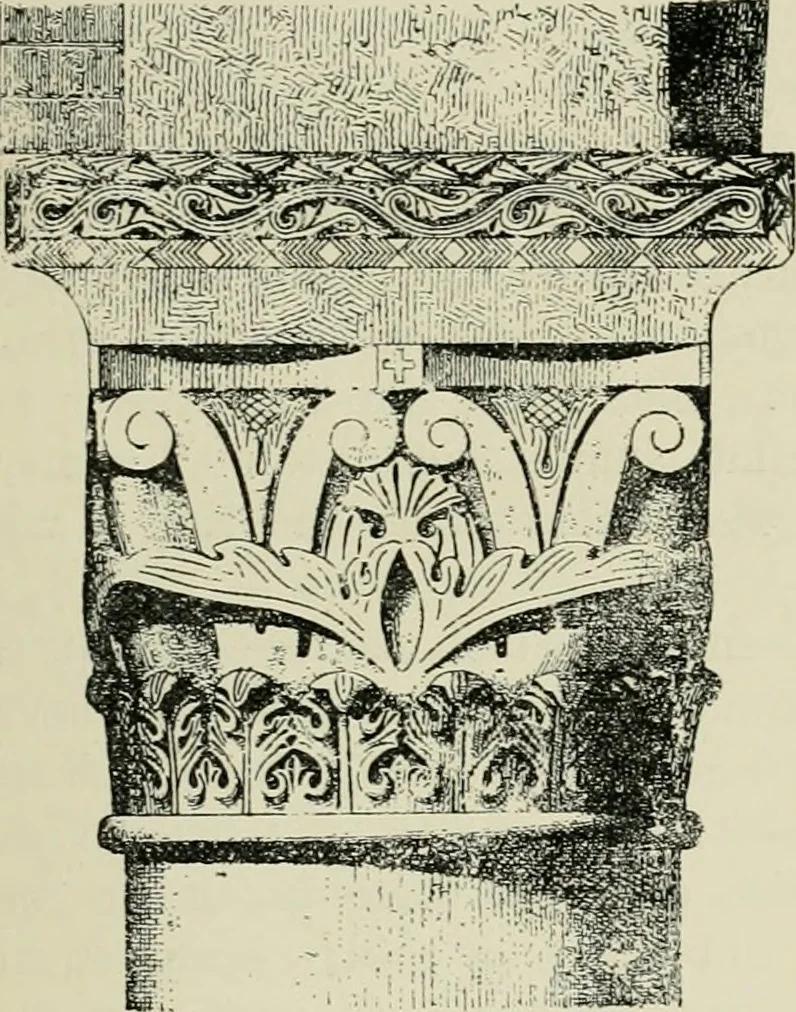 An illustration from Architecture in Italy, from the sixth to the eleventh century; historical and critical researches, 1896, leaf 143