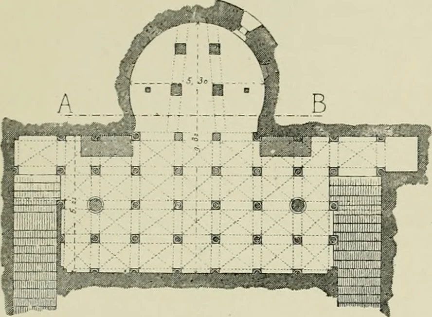 An illustration from Architecture in Italy, from the sixth to the eleventh century; historical and critical researches, 1896, leaf 155
