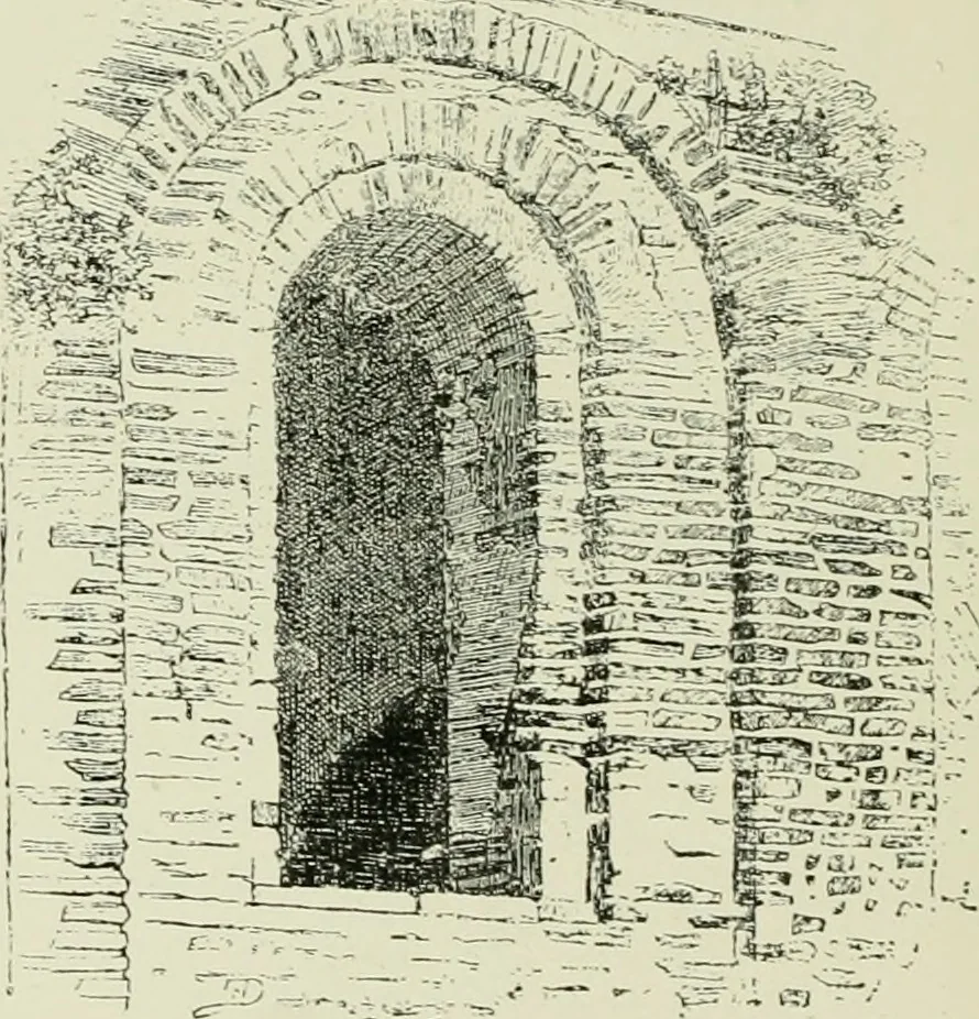 An illustration from Architecture in Italy, from the sixth to the eleventh century; historical and critical researches, 1896, leaf 162