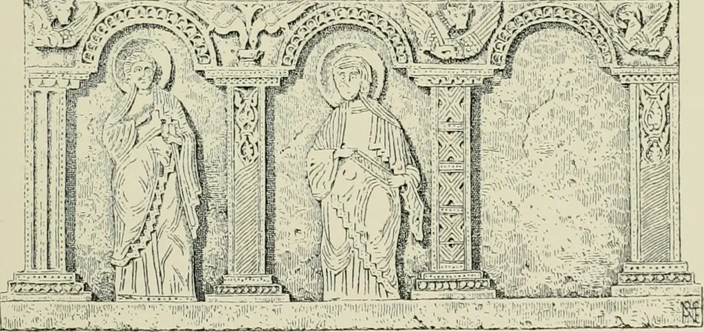 An illustration from Architecture in Italy, from the sixth to the eleventh century; historical and critical researches, 1896, leaf 167