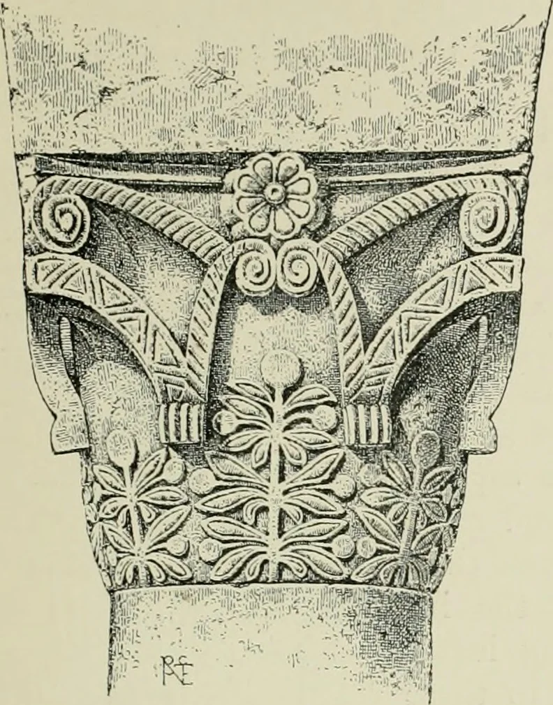 An illustration from Architecture in Italy, from the sixth to the eleventh century; historical and critical researches, 1896, leaf 169