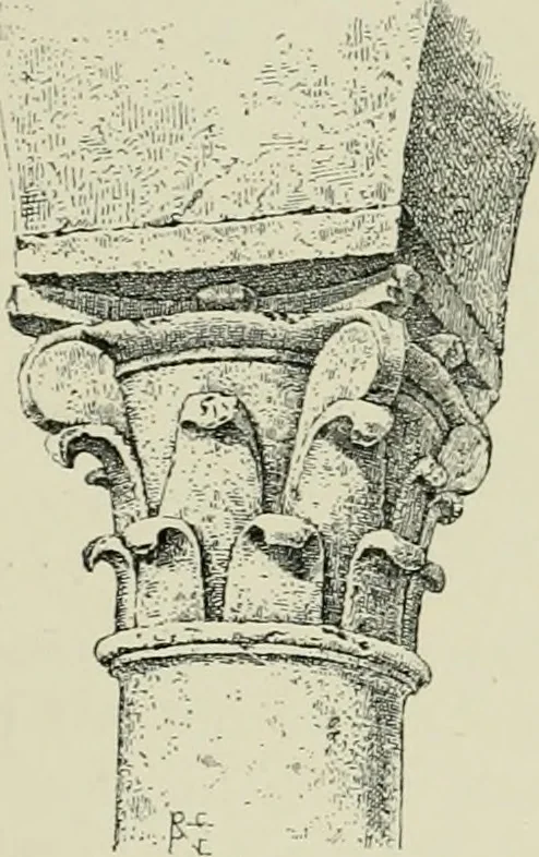 An illustration from Architecture in Italy, from the sixth to the eleventh century; historical and critical researches, 1896, leaf 181