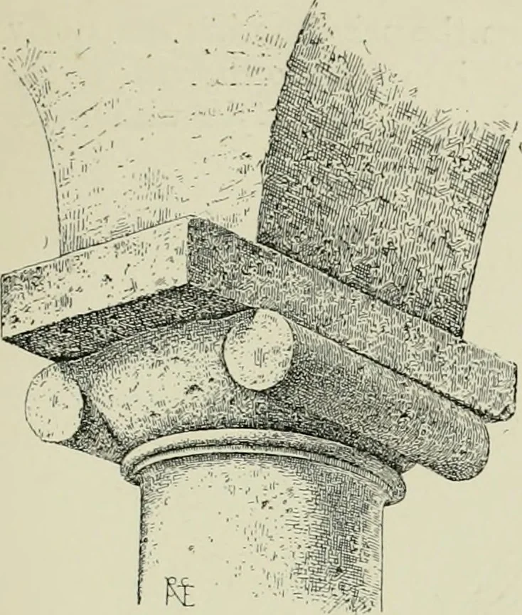An illustration from Architecture in Italy, from the sixth to the eleventh century; historical and critical researches, 1896, leaf 183
