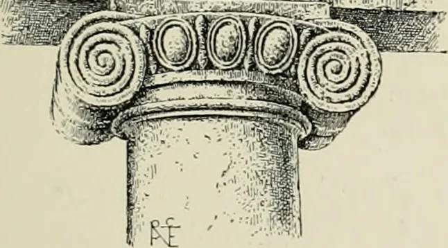 An illustration from Architecture in Italy, from the sixth to the eleventh century; historical and critical researches, 1896, leaf 183