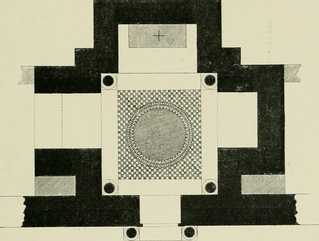 An illustration from Architecture in Italy, from the sixth to the eleventh century; historical and critical researches, 1896, leaf 189