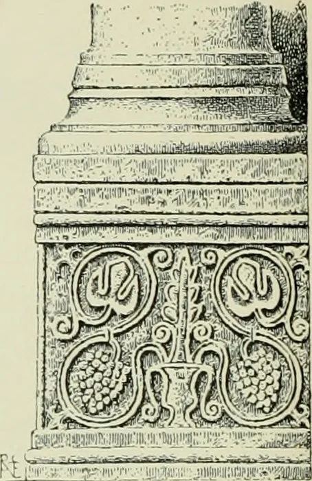An illustration from Architecture in Italy, from the sixth to the eleventh century; historical and critical researches, 1896, leaf 190
