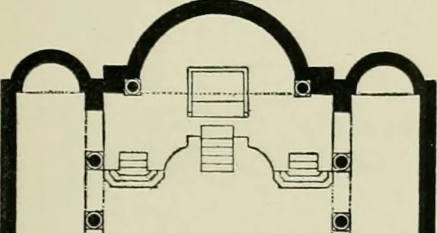 An illustration from Architecture in Italy, from the sixth to the eleventh century; historical and critical researches, 1896, leaf 191