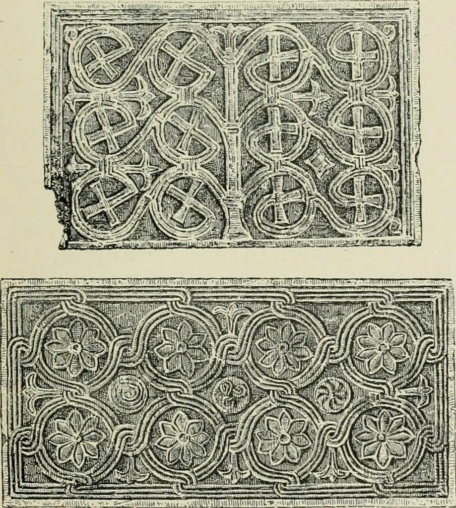 An illustration from Architecture in Italy, from the sixth to the eleventh century; historical and critical researches, 1896, leaf 195