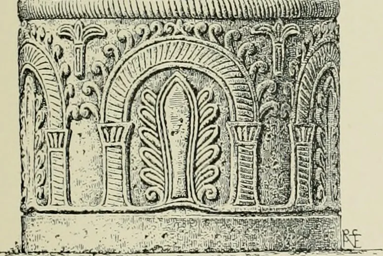 An illustration from Architecture in Italy, from the sixth to the eleventh century; historical and critical researches, 1896, leaf 199