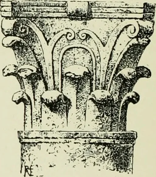 An illustration from Architecture in Italy, from the sixth to the eleventh century; historical and critical researches, 1896, leaf 214