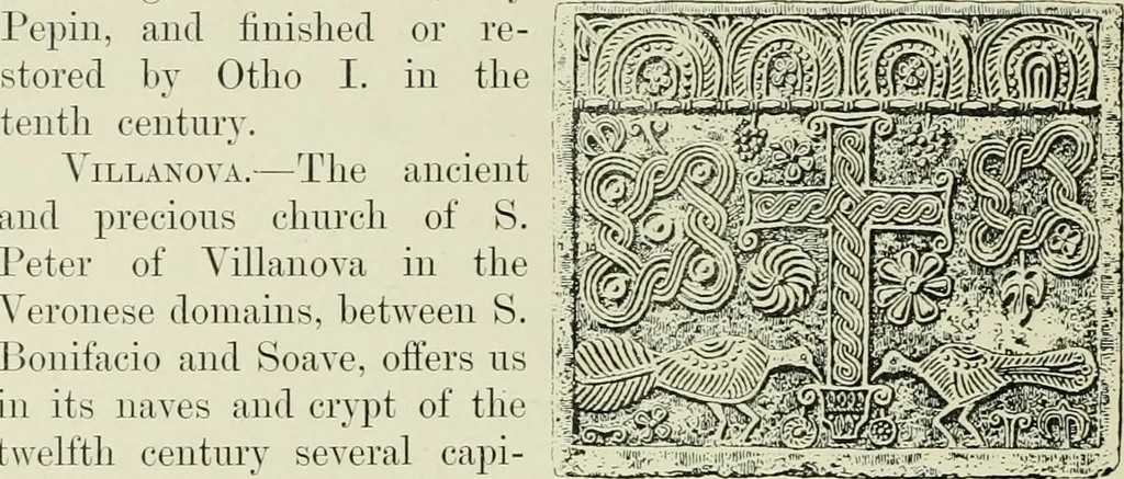 An illustration from Architecture in Italy, from the sixth to the eleventh century; historical and critical researches, 1896, leaf 216
