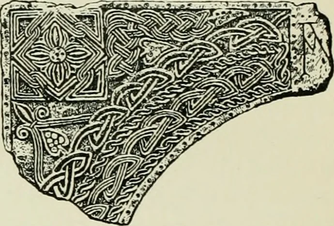 An illustration from Architecture in Italy, from the sixth to the eleventh century; historical and critical researches, 1896, leaf 222