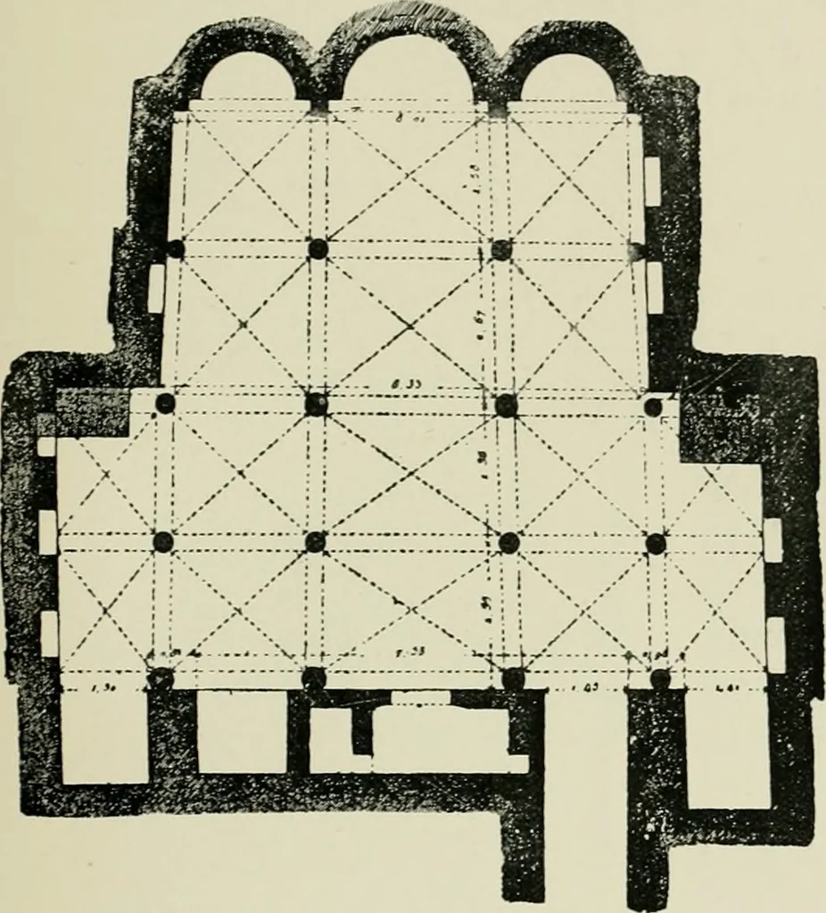 An illustration from Architecture in Italy, from the sixth to the eleventh century; historical and critical researches, 1896, leaf 227