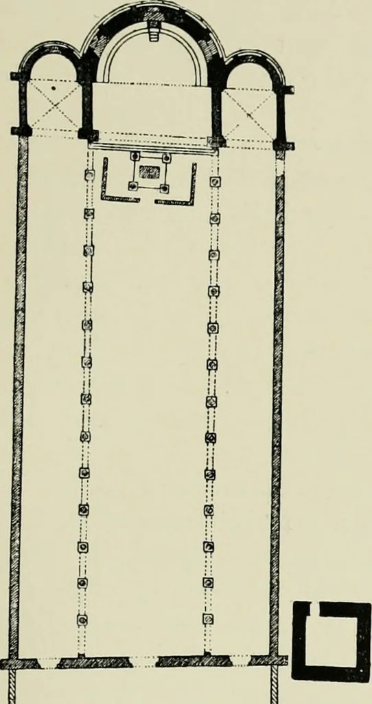 An illustration from Architecture in Italy, from the sixth to the eleventh century; historical and critical researches, 1896, leaf 241