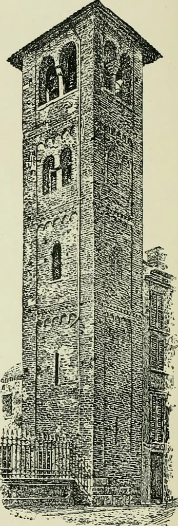 An illustration from Architecture in Italy, from the sixth to the eleventh century; historical and critical researches, 1896, leaf 264
