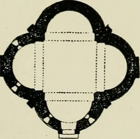 An illustration from Architecture in Italy, from the sixth to the eleventh century; historical and critical researches, 1896, leaf 269