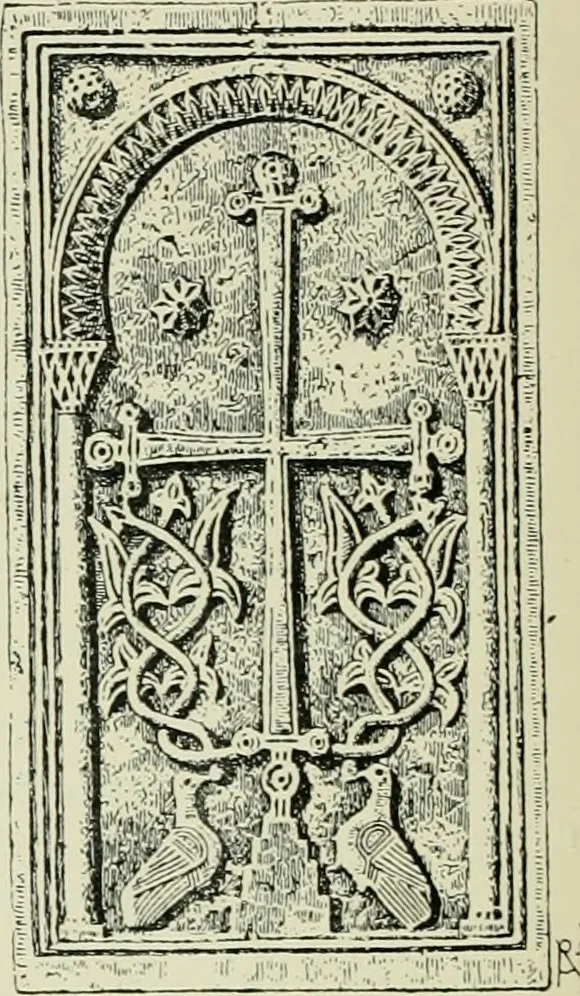 An illustration from Architecture in Italy, from the sixth to the eleventh century; historical and critical researches, 1896, leaf 302