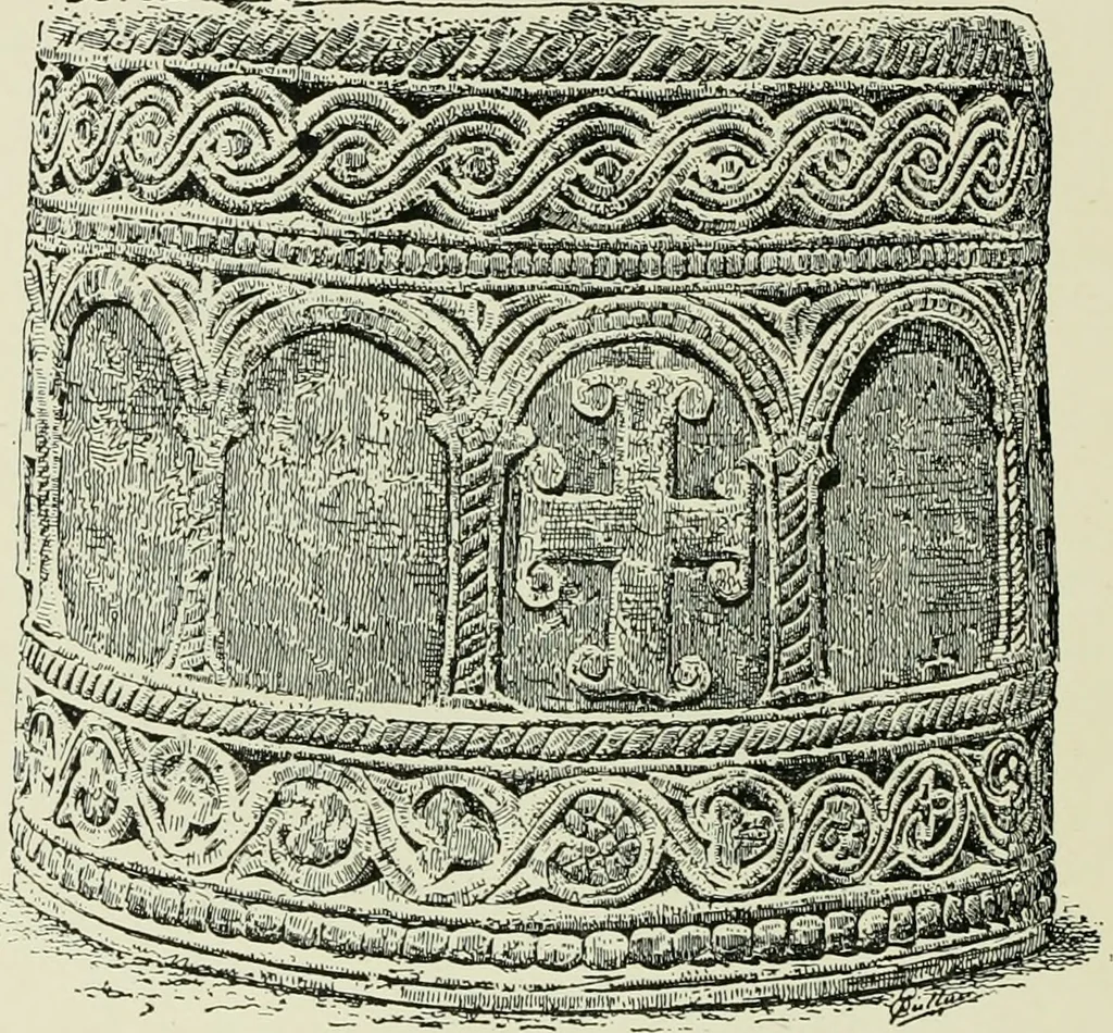 An illustration from Architecture in Italy, from the sixth to the eleventh century; historical and critical researches, 1896, leaf 314