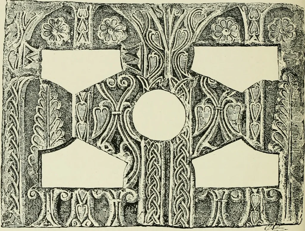 An illustration from Architecture in Italy, from the sixth to the eleventh century; historical and critical researches, 1896, leaf 318