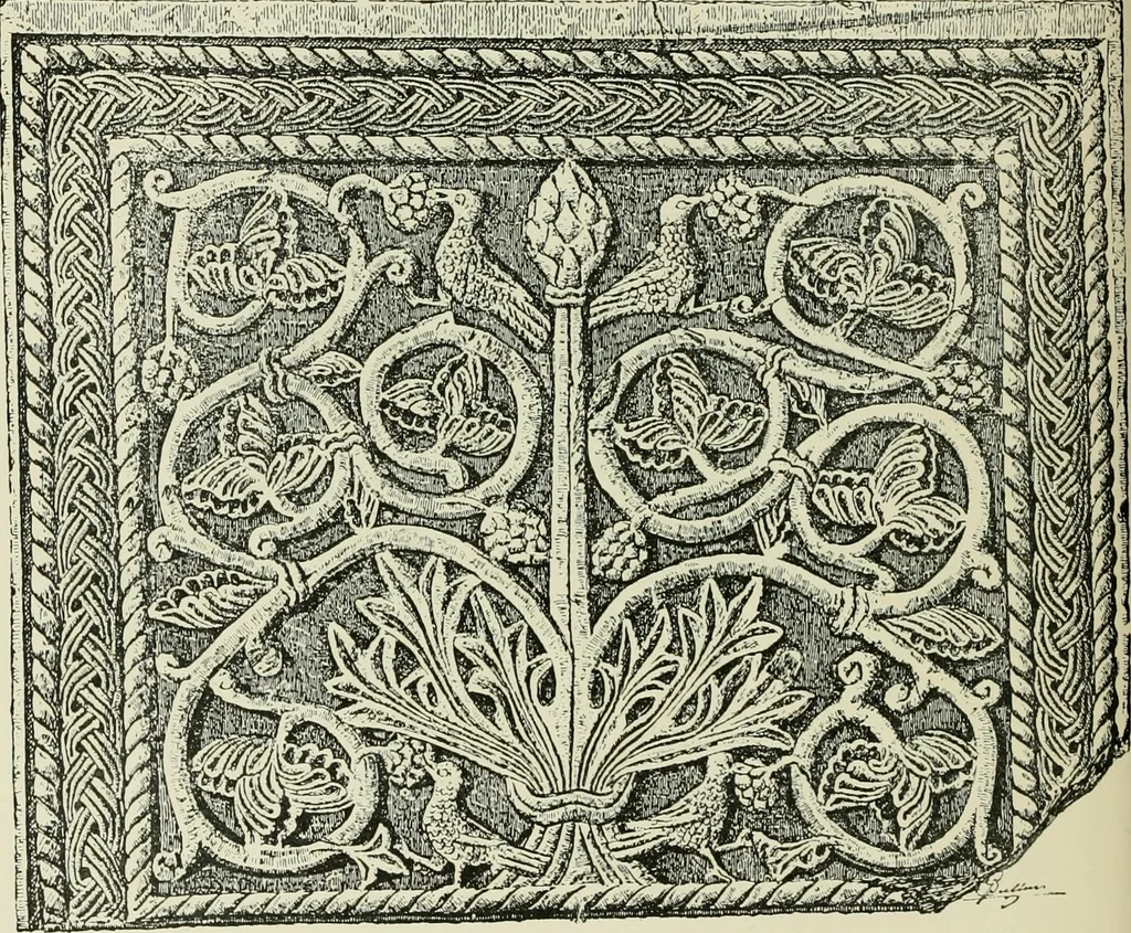 An illustration from Architecture in Italy, from the sixth to the eleventh century; historical and critical researches, 1896, leaf 340